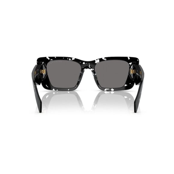 New PRADA Black Polarised Butterfly SPR 08Y 15S-5Z1 Sunglasses Women - Picture 5 of 6